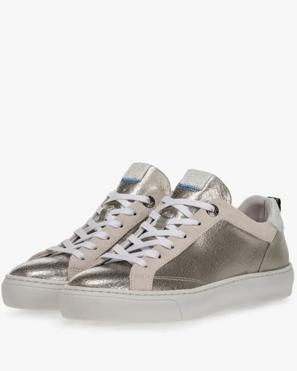 Sneaker>Floris van Bommel Vulci 01.01 Silber