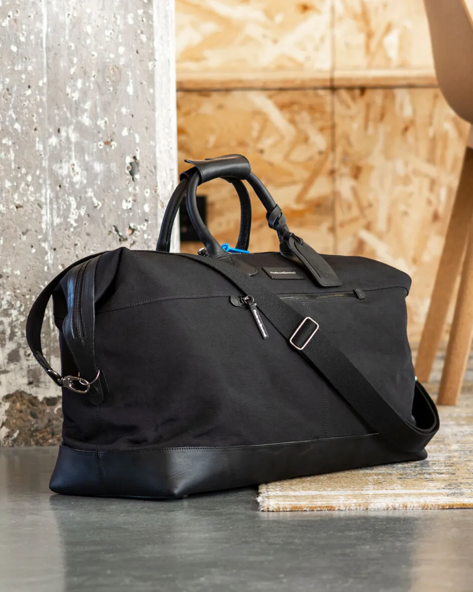 Taschen>Floris van Bommel Weekender-Tasche Textil Schwarz