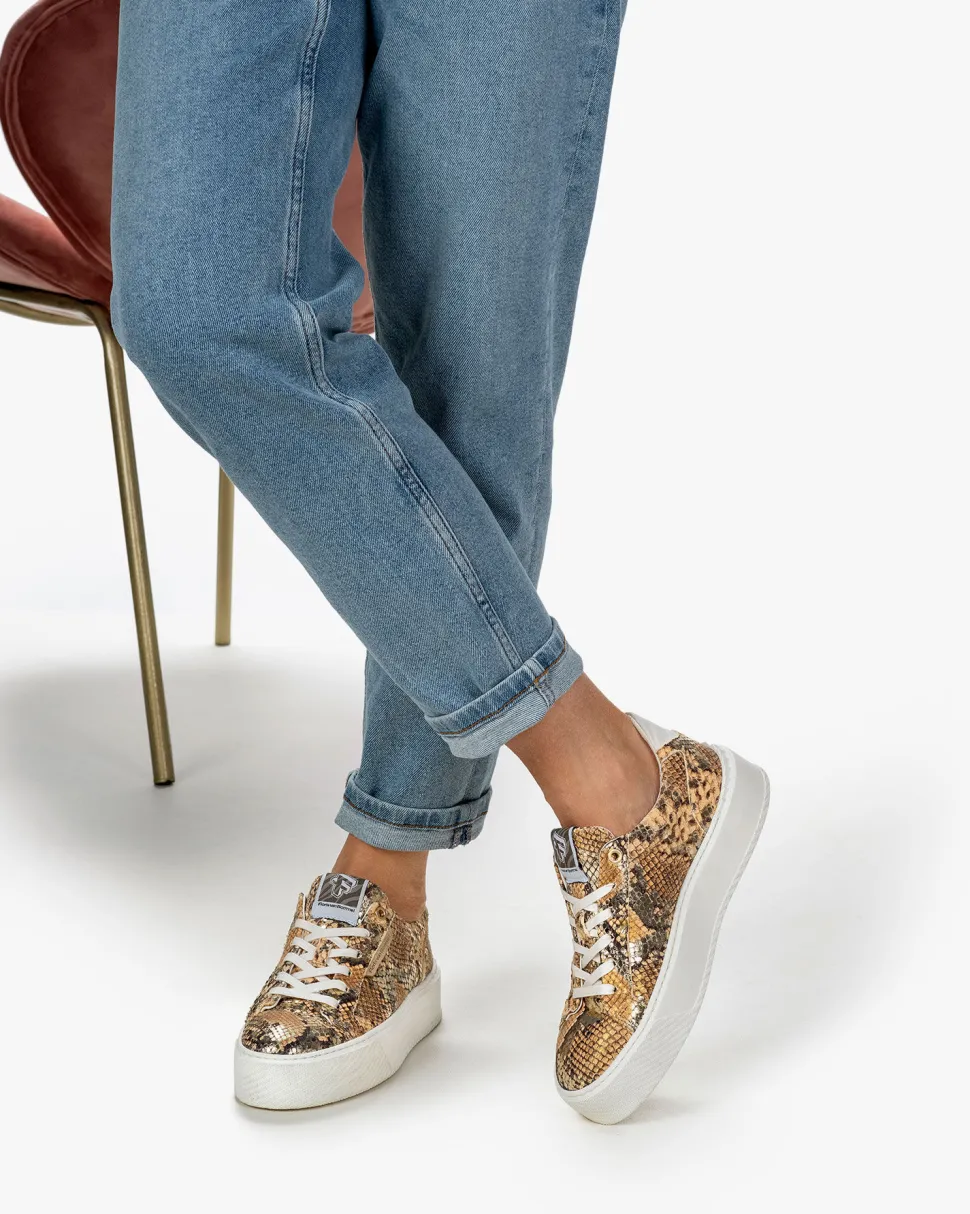 Sneaker>Floris van Bommel Winni 01.09 Gold