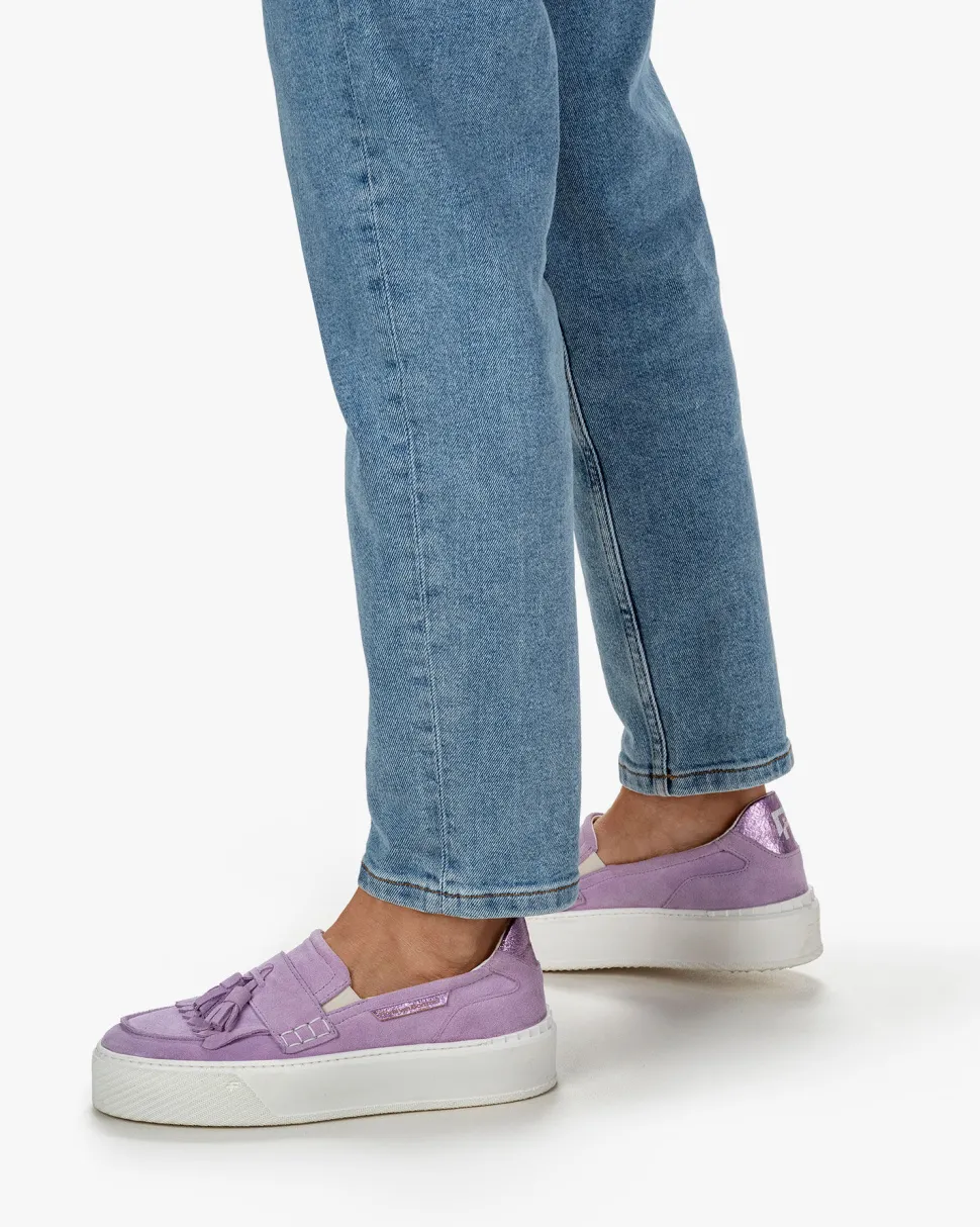 Sneaker>Floris van Bommel Winni 04.04 Violett