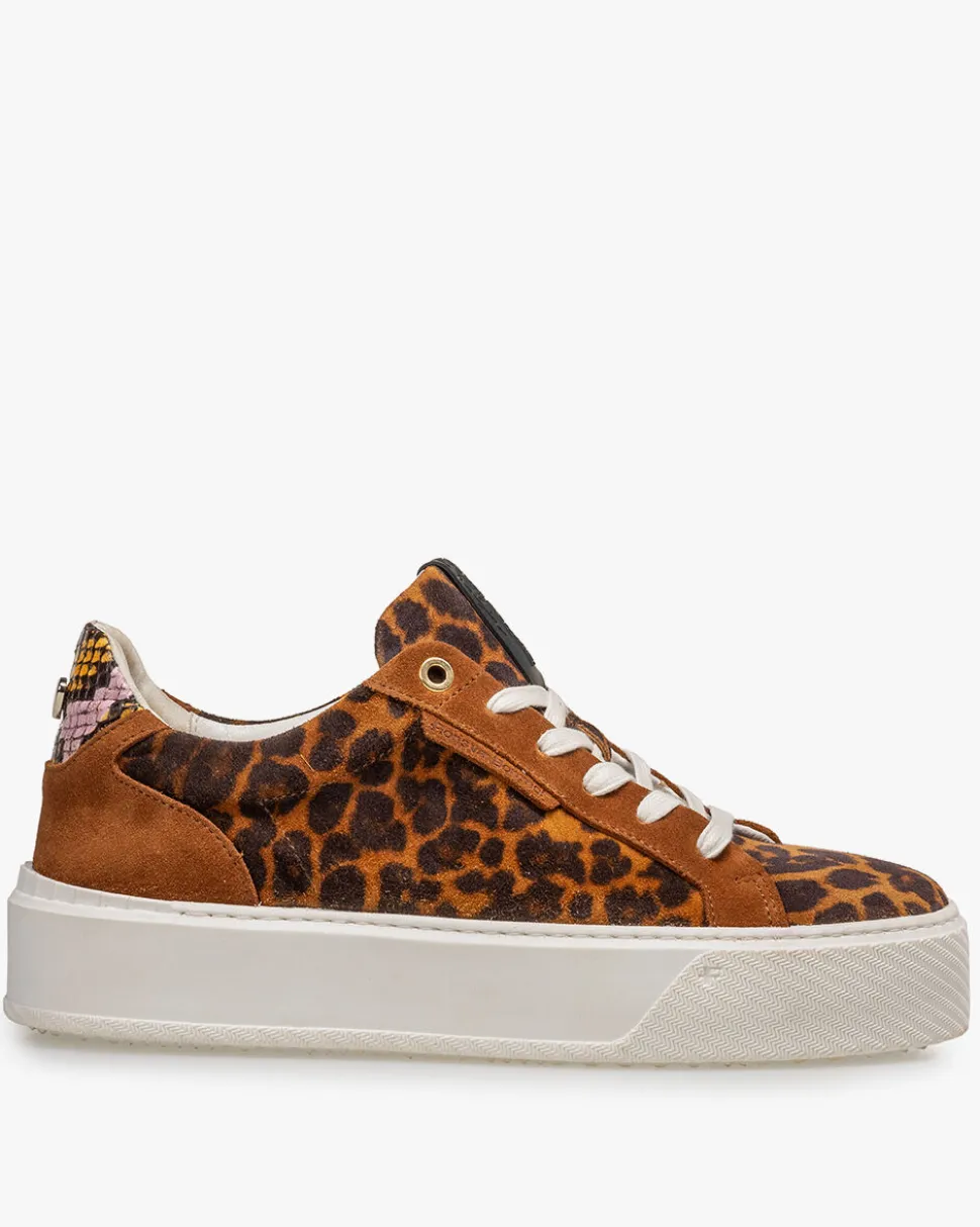 Sneaker>Floris van Bommel Winni 01.10 Cognac