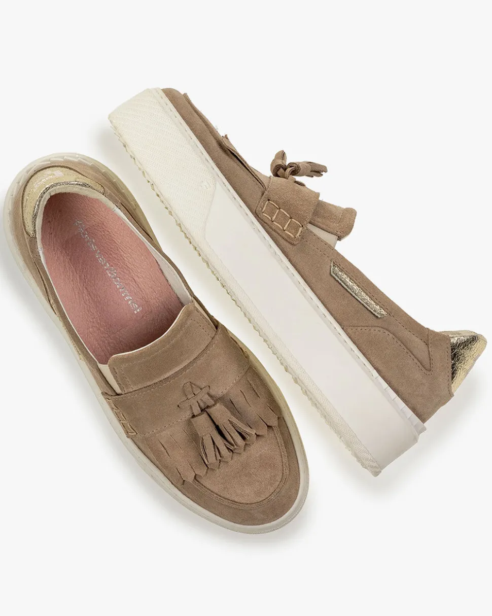 Sneaker>Floris van Bommel Winni 04.02 Taupe