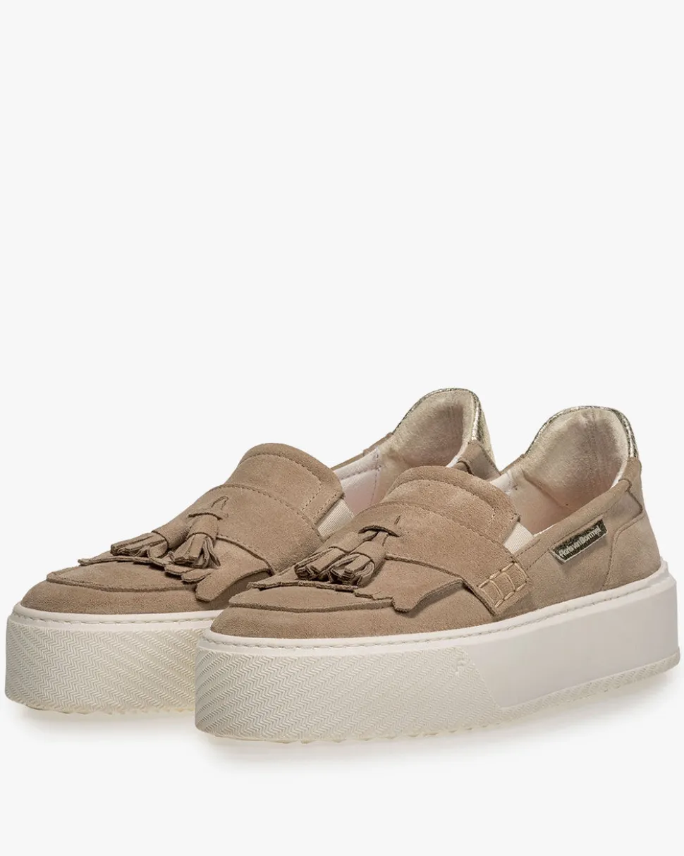 Sneaker>Floris van Bommel Winni 04.02 Taupe