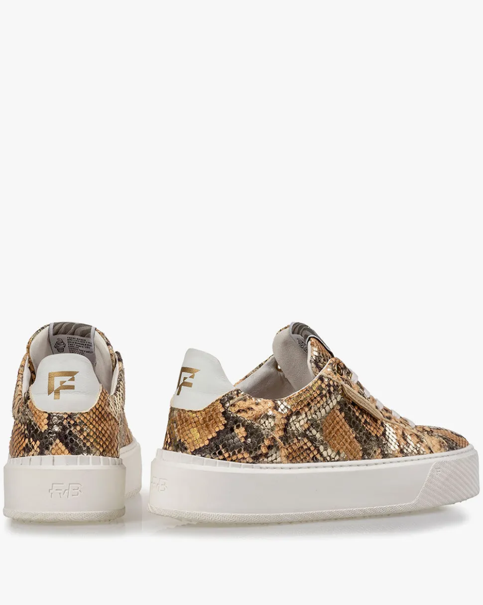 Sneaker>Floris van Bommel Winni 01.09 Gold