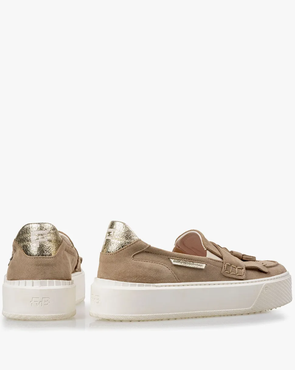 Sneaker>Floris van Bommel Winni 04.02 Taupe