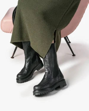 Stiefel>Floris van Bommel Wonki 03.02 Schwarz