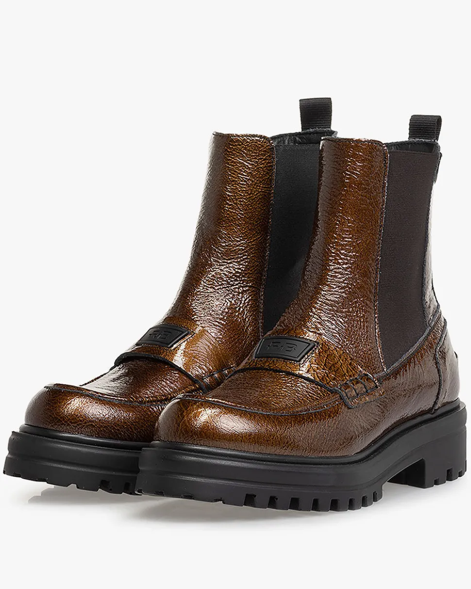Chelsea Boots>Floris van Bommel Wonki 06.02 Braun